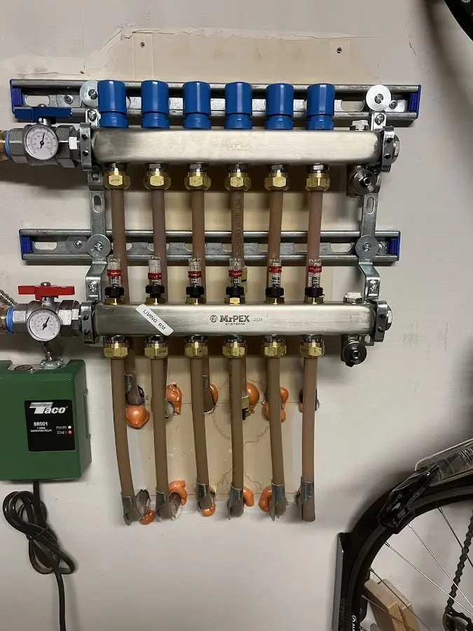 Plumber performing Leak Detection at a residential property in Clarendon Hills